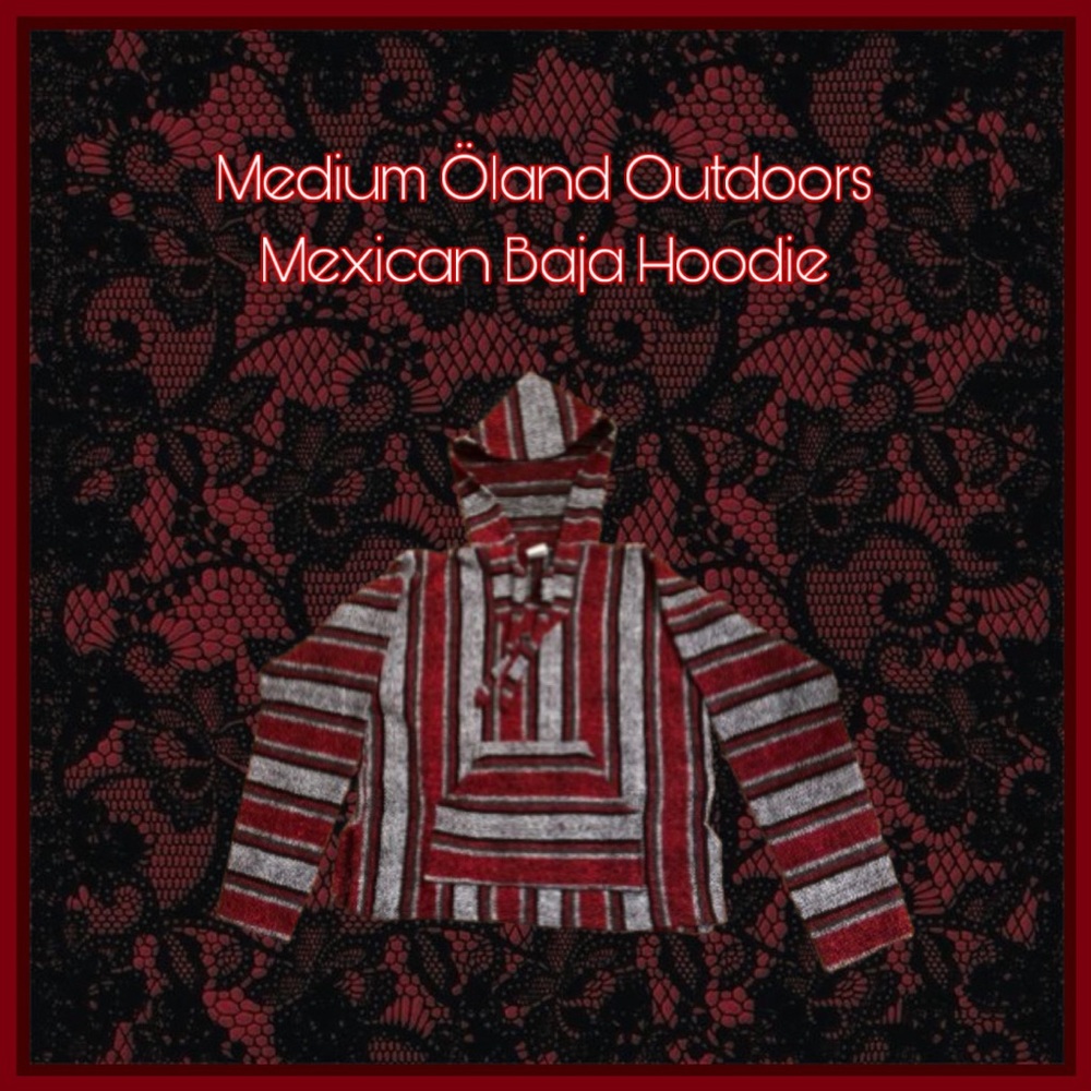 Red Öland Outdoors Baja Hoodie